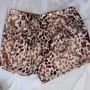 Satin Pajama Shorts